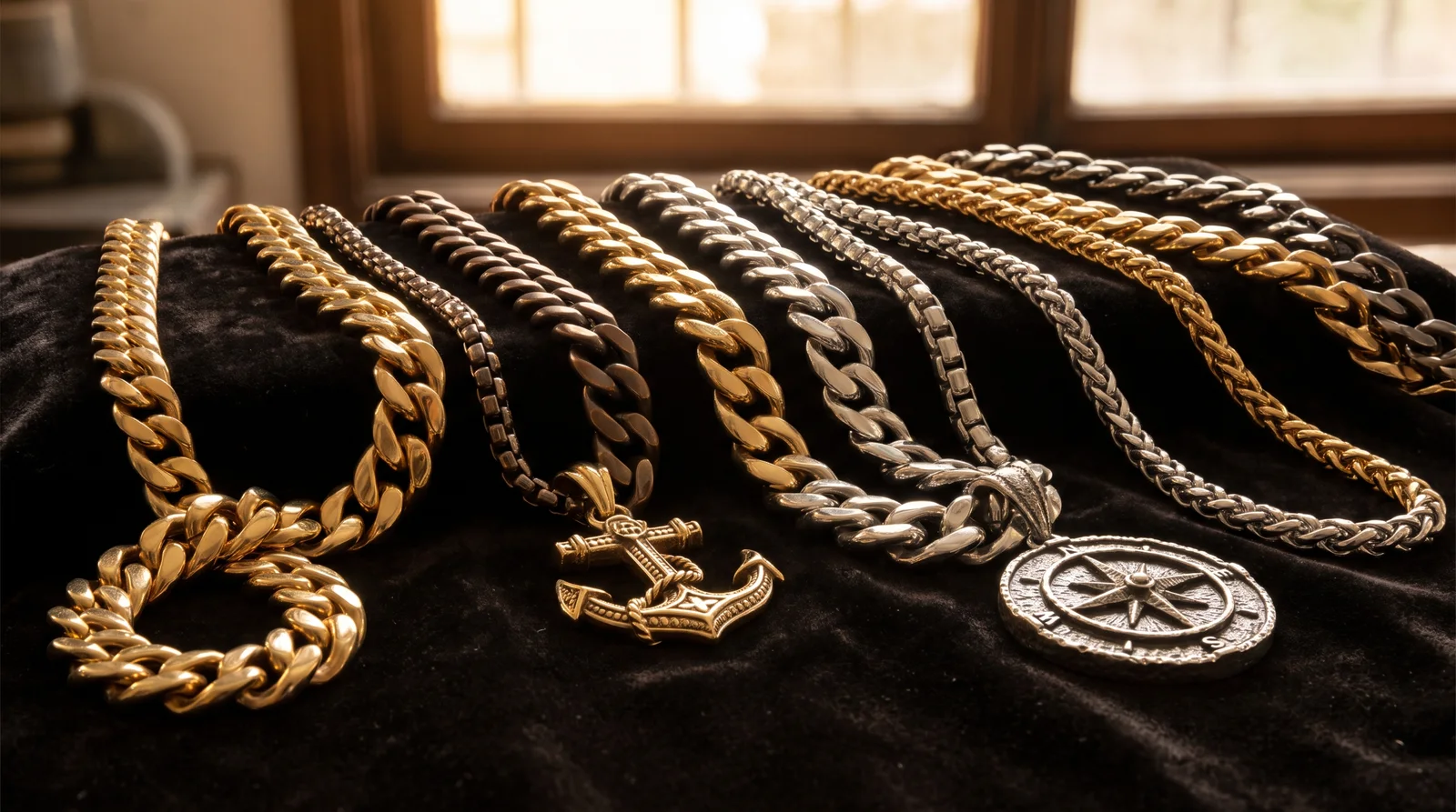 Best chain for heavy pendant showing durable, non-stretch links designed for long-term wear and support
