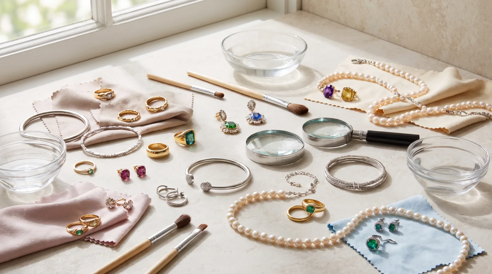 how to clean jewelry blog hero image